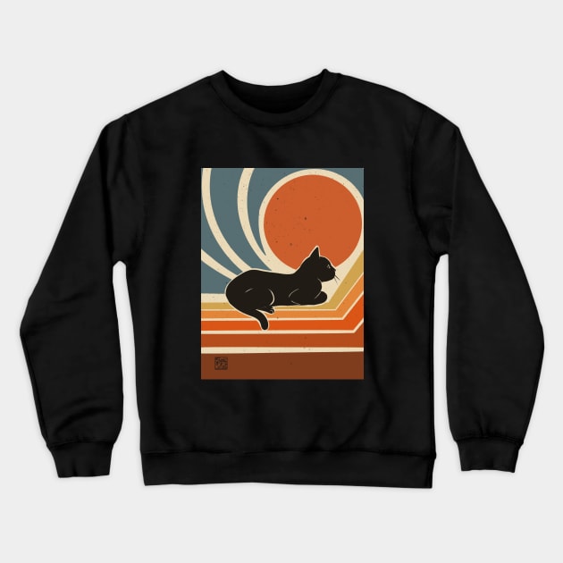 Evening time Crewneck Sweatshirt by BATKEI